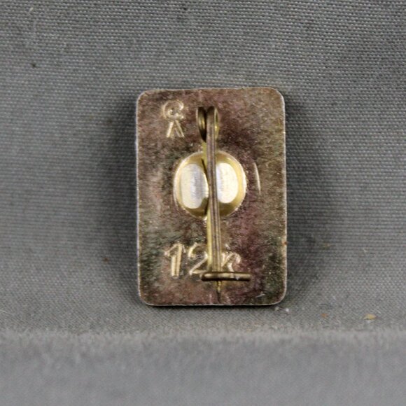 Vintage Hockey Pin - 1979 World Championships Official Logo - Stamped Pin - Picture 2 of 3